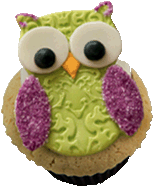 cupcake Hibou